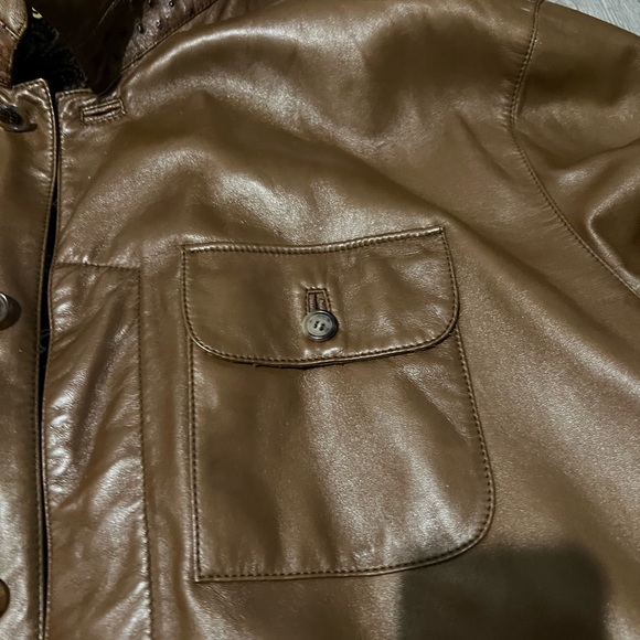 Leather Blazer - Picture 4 of 7